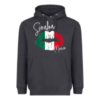 Smoke GGT Travel Souvenir Style SINALOA MX Flag Lips Heavyweight Hoodie - trangStudio