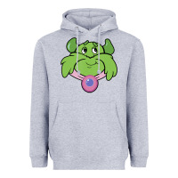 Candy Land Halloween Plumpy Big Face Heavyweight Hoodie | Teevron