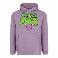 Lavender Candy Land Halloween Plumpy Big Face Heavyweight Hoodie - trangStudio