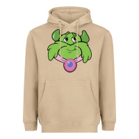 Mushroom Candy Land Halloween Plumpy Big Face Heavyweight Hoodie - trangStudio