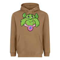 Toasted Coconut Candy Land Halloween Plumpy Big Face Heavyweight Hoodie - trangStudio