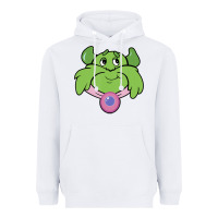 White Candy Land Halloween Plumpy Big Face Heavyweight Hoodie - trangStudio