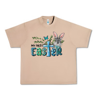 Burro My First Easter Bunny Boy Urban Heavy Tee - RanaPortraitStore
