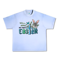 Grape Ice My First Easter Bunny Boy Urban Heavy Tee - RanaPortraitStore