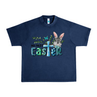 Navy My First Easter Bunny Boy Urban Heavy Tee - RanaPortraitStore