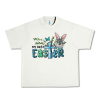 Pistachio My First Easter Bunny Boy Urban Heavy Tee - RanaPortraitStore