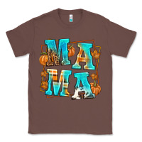Chestnut Fall Mama Classic Tee - texasbilliewilder
