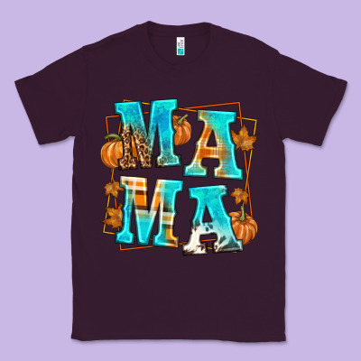 Fall Mama Classic Tee Designed By Texasbilliewilder