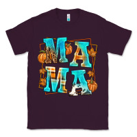 Plum Fall Mama Classic Tee - texasbilliewilder