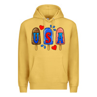 Antique Gold usa popsicles Premium Hoodie - BundleAndBundleShop