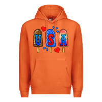 Carrot usa popsicles Premium Hoodie - BundleAndBundleShop