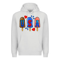 Dove Grey usa popsicles Premium Hoodie - BundleAndBundleShop