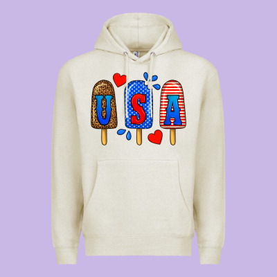 Usa Popsicles Premium Hoodie Designed By Bundleandbundleshop