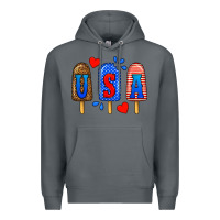 Rock usa popsicles Premium Hoodie - BundleAndBundleShop