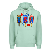 Seafoam usa popsicles Premium Hoodie - BundleAndBundleShop