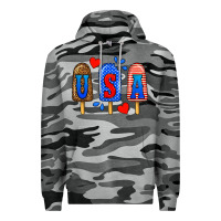 Slate Camo usa popsicles Premium Hoodie - BundleAndBundleShop