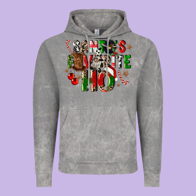 Santas Favorite Ho Vintage Hoodie Designed By Cowgirlartshop