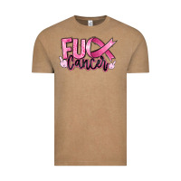Vintage Coffee fuck breast cancer Vintage Tee - RanaPortraitStore