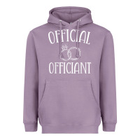 Lavender Men Wedding Ordained Minister Gift Heavyweight Hoodie - trangStudio