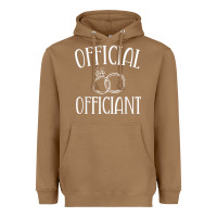 Toasted Coconut Men Wedding Ordained Minister Gift Heavyweight Hoodie - trangStudio