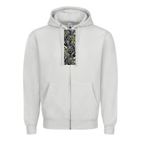 Zebra Zipper Hoodie | Teevron