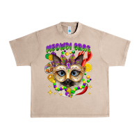 French Oak meowdi gras mardi gras cat Urban Heavy Tee - CowGirlArtShop