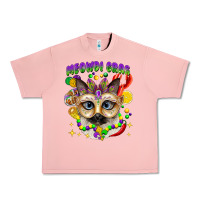 Salmon meowdi gras mardi gras cat Urban Heavy Tee - CowGirlArtShop