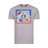 Vintage Zinc American memorial day rn registered nurse Vintage Tee - TumblerDesignByShophia