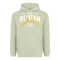 Matcha Roatan Honduras Souvenir Roatan Gift Travel Heavyweight Hoodie - trangStudio