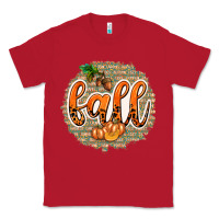 Red Fall with Background Classic Tee - texasbilliewilder