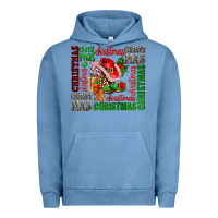 Pigment Pebble Blue christmas Urban Hoodie - AdoDesignShop