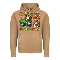 Vintage Camel merry christmas crew tractor Vintage Hoodie - CowGirlArtShop