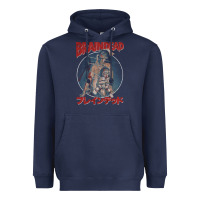 Navy Braindead-Ob7An Heavyweight Hoodie - trangStudio