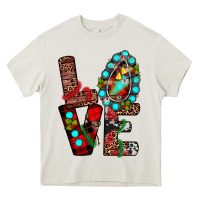 Cream christmas love Heavy Core Tee - JahusDesignShop