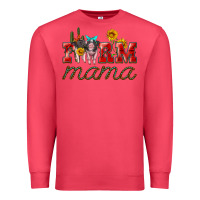 Cardinal farm mama with pigs Premium Sweatshirt - Artiststas