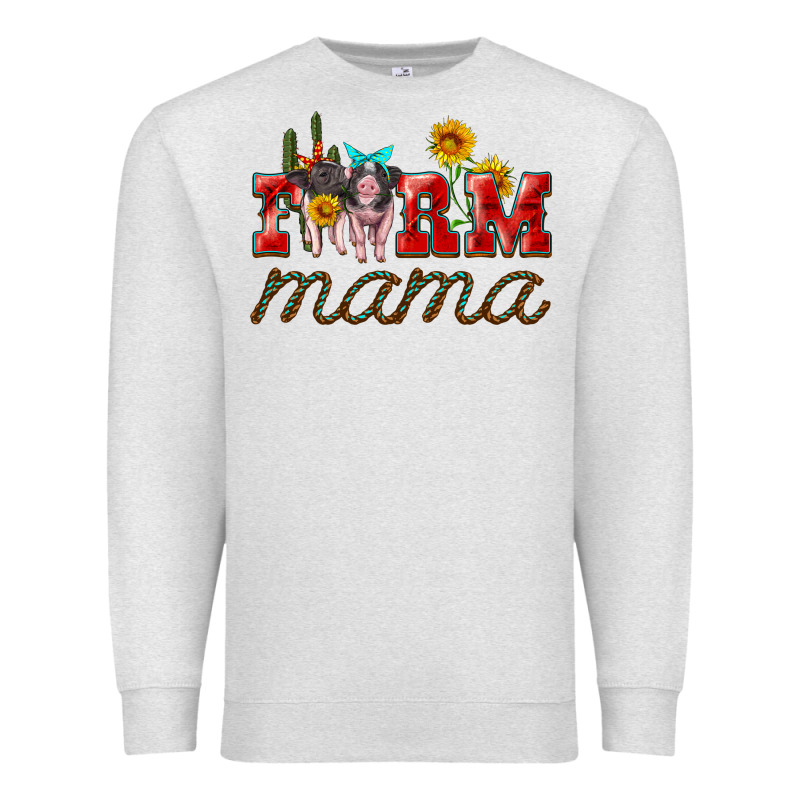 Farm Mama With Pigs Premium Sweatshirt by Artiststas | Teevron
