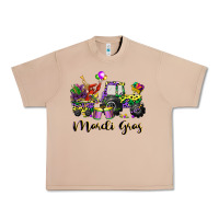 Burro mardi gras tractor Urban Heavy Tee - CowGirlArtShop