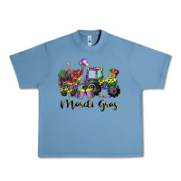 Pebble Blue mardi gras tractor Urban Heavy Tee - CowGirlArtShop