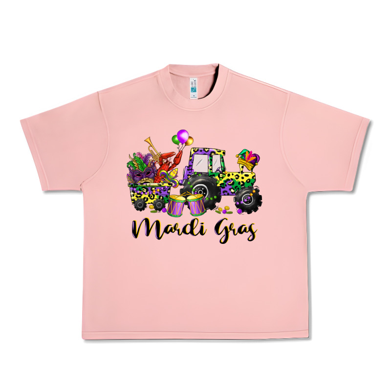 Mardi Gras Tractor Urban Heavy Tee by CowGirlArtShop | Teevron