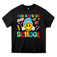 Black 100 days of school Heavy Core Tee - Artiststas