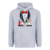Heather Grey magician costume halloween magic show men women kids boys Heavyweight Hoodie - trangStudio