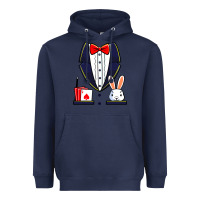 Navy magician costume halloween magic show men women kids boys Heavyweight Hoodie - trangStudio