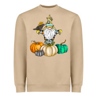 Mushroom Happy Fall Heavyweight Sweatshirt - CowhideDigitalArt