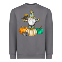 Storm Happy Fall Heavyweight Sweatshirt - CowhideDigitalArt
