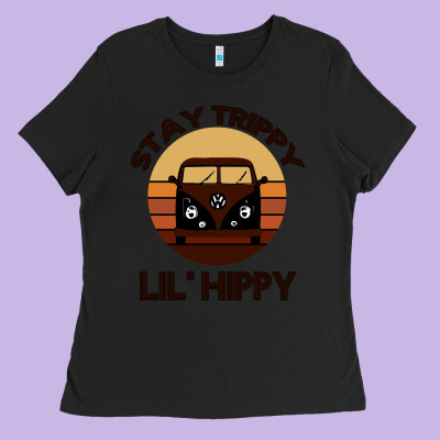 Stay Trippy Lil Hippy Ladies Tee Designed By Bettercallsaul