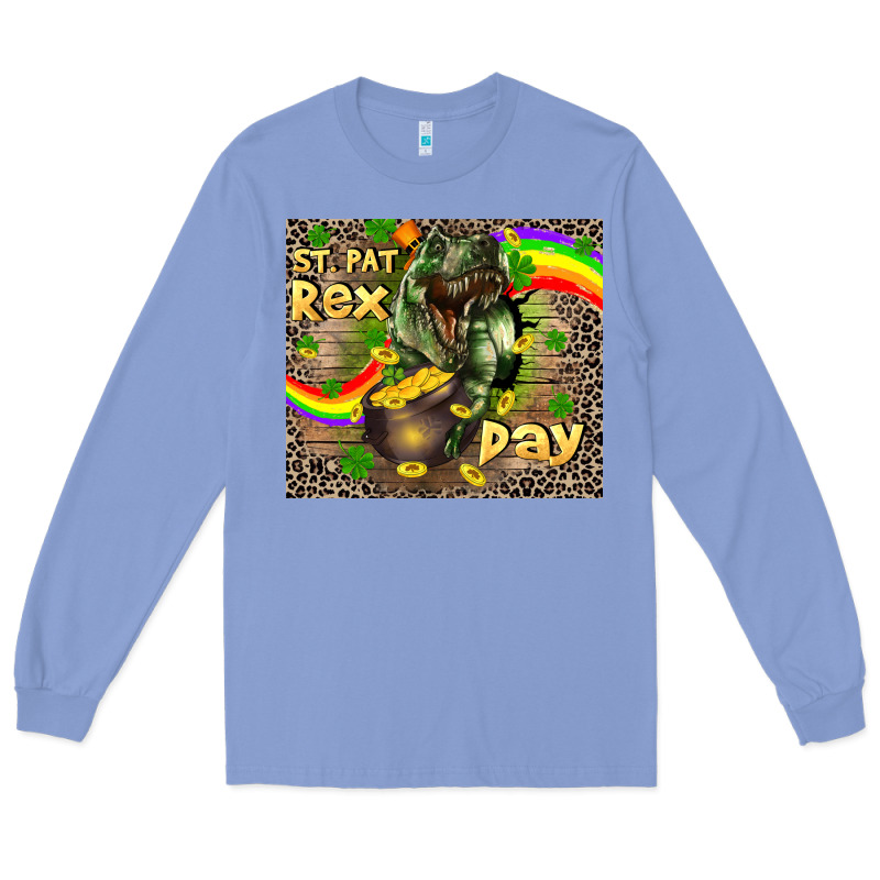 St. Pat Rex Day Long Sleeve Tee by CowGirlArtShop | Teevron