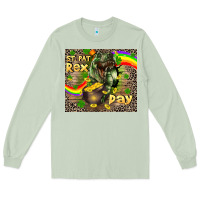 Matcha St. Pat Rex Day Long Sleeve Tee - CowGirlArtShop