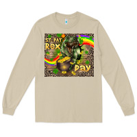Mushroom St. Pat Rex Day Long Sleeve Tee - CowGirlArtShop