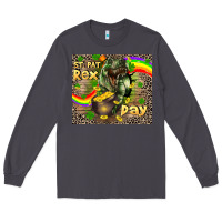 Smoke St. Pat Rex Day Long Sleeve Tee - CowGirlArtShop