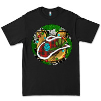 Black Cowboy Christmas Premium Tee - RanaPortraitStore